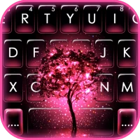 Neon Pink Galaxy Theme