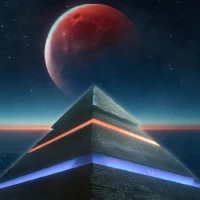 Neon Pyramid Live Wallpaper