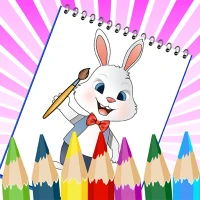 Coloring Games: Animals & Book