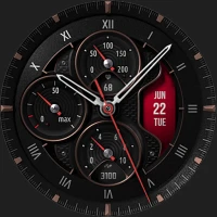 S4U Monterey analog watch face