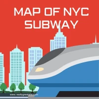 Map of NYC Subway offline MTA‏