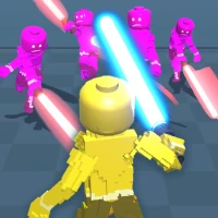 Block Gladiator 3D: sword duel