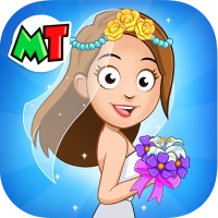 My Town: Wedding Day girl game