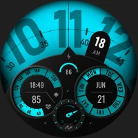 S4U Race digital watch face