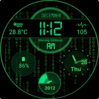 Digital+ Matrix Watch Face