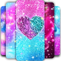 Glitter galaxy live wallpaper