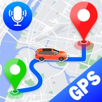 GPS Voice Navigation: Live Map