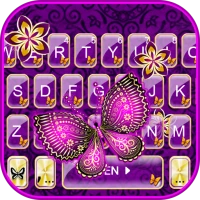 Purple Butterflies Theme