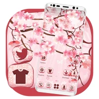 Cherry Blossom Launcher Themes