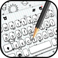 Doodle Sms Keyboard Theme