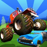 Baby Monster Truck Hot Racing