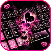 Sparkling Love Keyboard Theme