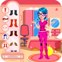 Lady bug Girl Dress Up Fashion