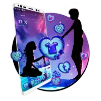 Love Couple Launcher Theme