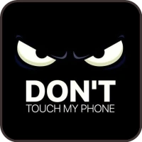 Don't Touch My Phone Wallpaper