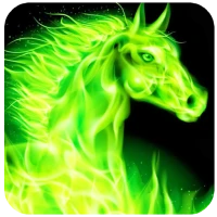 Neon Animals Wallpaper