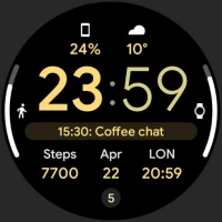 Digital Informer: Watch face