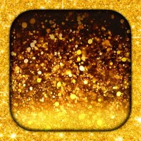 Golden Glitter Live Wallpaper