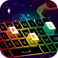 Neon LED Keyboard - RGB Lights