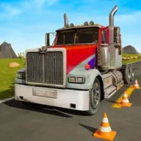 18 wheeler truck parking Sim