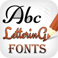 Fonts Style - Lettering design