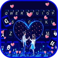 Neon Love Couple Theme