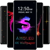 AMOLED Wallpapers 4K - Black &
