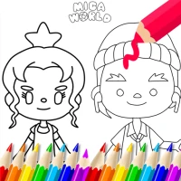 Miga Town Coloring Game life