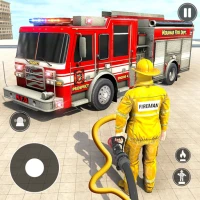 Fire Truck Rescue Games Sim 3d