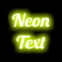 Neon Text On Photo