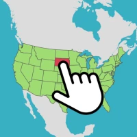 US States Map Quiz Game