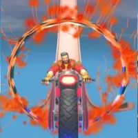 SuperHero Bike Stunt Racing Go