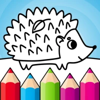 Easy Kids Coloring Book Game