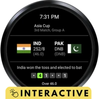 Live Cricket Score Wear OS App