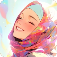 Anime hijab girl wallpapers HD