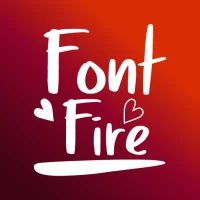 Font Fire - Cool Fonts for Bio