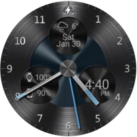 Black Metal HD Watch Face