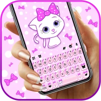 Pink Kitty Bow Theme
