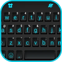 Black Simple Keyboard Theme