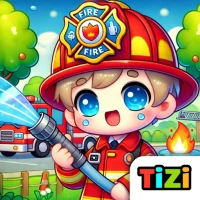 Tizi Town Kids Firetruck Games