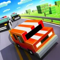 Cop Pursuit - Blocky Car Chase