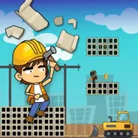 Construction Johnny Run &amp; Jump