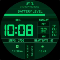 Sci-Fi Digital Pro Watch Face