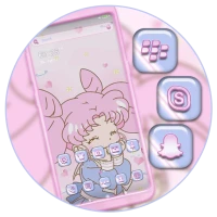 Kawaii Cute Girl Theme