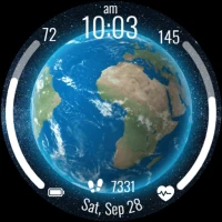 3D EARTH Watch Face