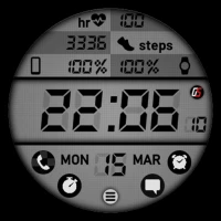 GS Digital 3A Watch Face