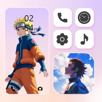 Anime Wallpaper Theme App icon