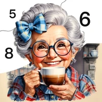 Granny Color By Number Game