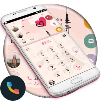 Theme Dialer Glass Paris