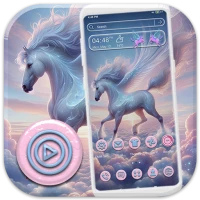 Pink Flying Unicorn Theme